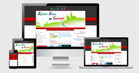 Graphisme du site Astarac Arros en Gascogne