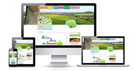 Graphisme du site Astarac Arros en Gascogne